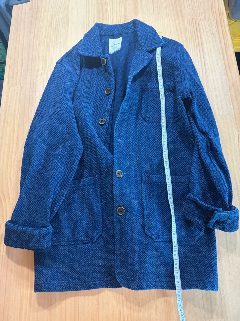 Nena & Co. Indigo Lightweight Shirt Jacket W